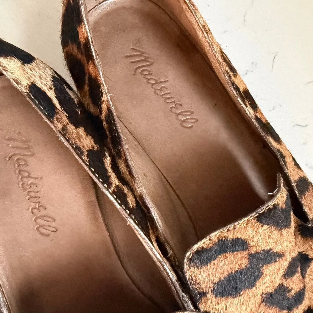 Madewell chetah‎ print flats size 7.5